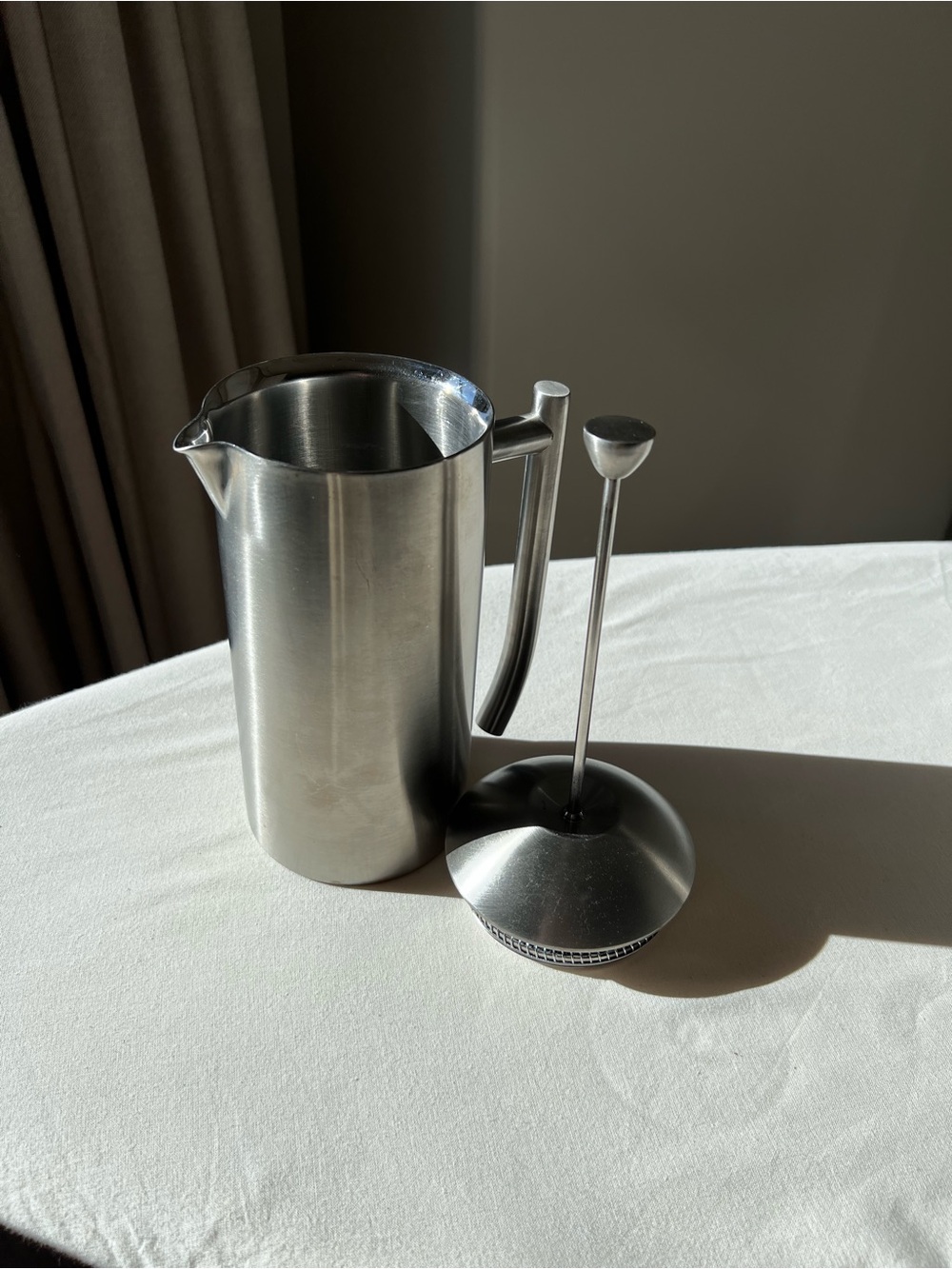 Frieling Brushed Stainless Steel French Press Coffee Maker 36oz - Picture 7 of 8